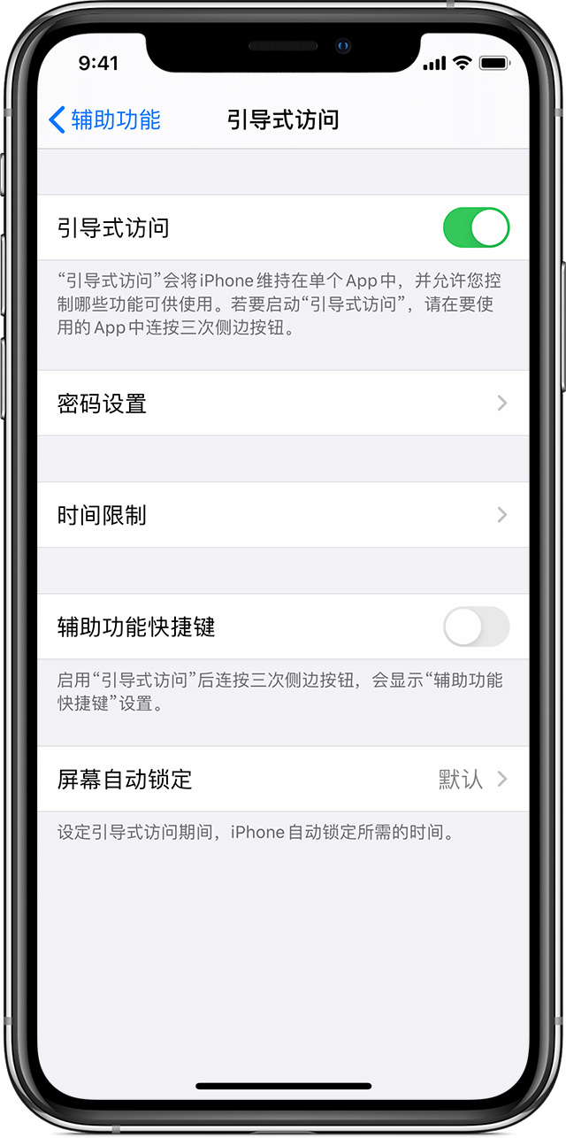 宁波苹果手机维修分享如何在 iPhone 上退出引导式访问 