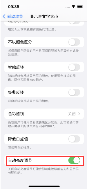 宁波苹果15维修店分享iPhone 15 Pro系列屏幕亮度 